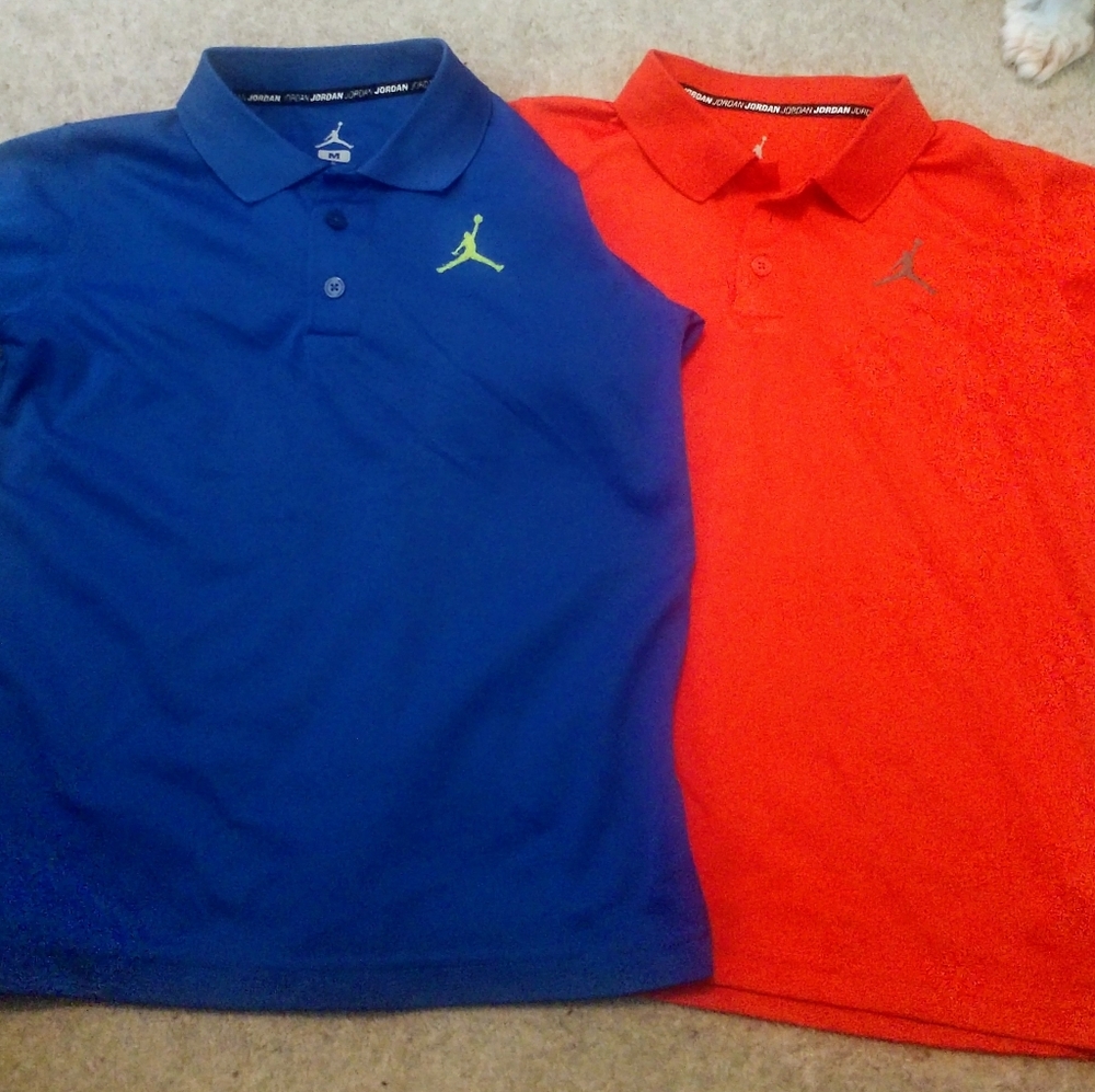 NWOT Jordan Boys' Dri-Fit Polo Shirts